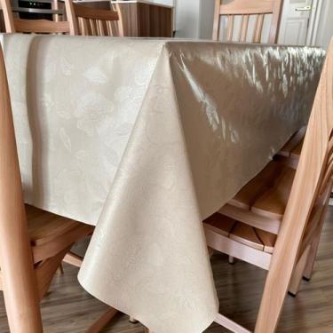 Imagem de Toalha De Mesa 4 Lugares Estampada Térmica Plástico 140x140 - Eternity