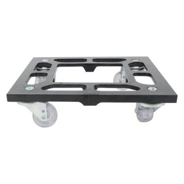 Imagem de Suporte Para Vaso 25cm Quadrado Com Rodízio Até 135kg - Tecnofusi, Pre