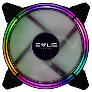 Imagem de Cooler Fan Ventilador Gamer Evus Double Ring F12D-Argb