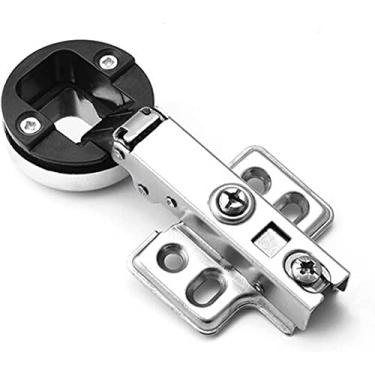 Imagem de Dobradiça silenciosa para porta de vidro com diâmetro do orifício, porta de vidro, armário de vinho, painel lateral, acessórios de hardware de conexão de vidro