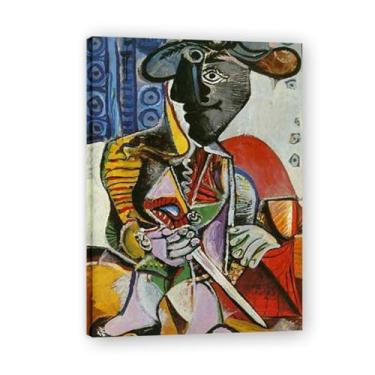 Imagem de Murais Matador Diego Rivera – Arte do Realismo Socialista Mexicano, Muralista do Século 662, Coleção Clássica do Museu de Nova York para Decoração de Casa 60 x 84 cm