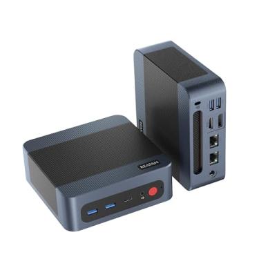 Imagem de Reatan Mini PC para jogos A6 AMD Ryzen 7 7840HS (8C/16T, até 5,1GHz) Mini computador de mesa, 32GB DDR5 5600MHz 1TB PCle4.0 SSD Mini PC, Quad Display e USB4 e HDMI/DP/USB-C, WiFi 6E, BT 5.2