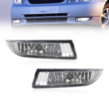 Imagem de JESYMBX Conjunto de farol de neblina dianteiro para Toyota Corolla Kombi Limo E12 2001-2004 81221-12160 81211-12150 esquerda e direita