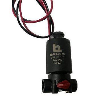 Imagem de Solenoide irrigação 3 Vias Baccara 24v 1/8" Normal Fechada