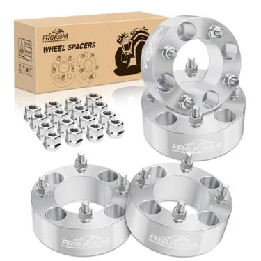 Imagem de Frokom Espaçadores de roda 4 x 115, espaçadores de roda de 5 cm com parafusos M10 x 1,25 apto para Yamaha Raptor 700 2006–2019, Arctic Cat Prowler/Wildcat-1000 2012-2016, Prowler 650/700 (4WD) 2004