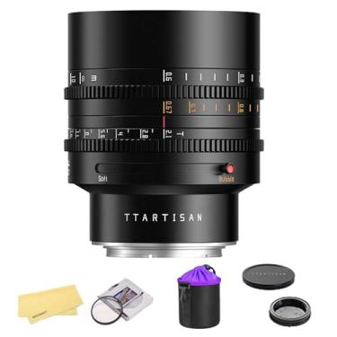 Imagem de Lente cine TTARTISAN 85mm T2.1 para Nikon Z Mount Full Frame Dual Bokeh Cinema Lens Retrato manual para Nikon Z6II Z7II Z8 Z9