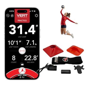 Imagem de VERT Kit de treinamento de vôlei esportivo – Conjunto completo de treinamento vertical de salto e velocidade – Inclui programa Jump Higher