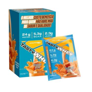 Imagem de Tasty Whey Display Sachê Sabor Dulce De Leche 12 Un 34