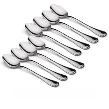 Imagem de Kit Peças Jogo de Colheres de Mesa em Aço Inox Colher de Sopa 18cm (12)