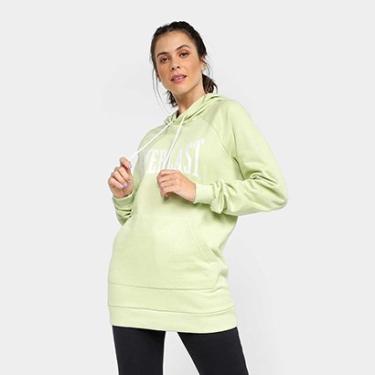 Imagem de Moletom Everlast Alongado C/ Capuz Feminino-Feminino