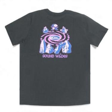 Imagem de Camiseta Quiksilver Waves Festival - Cinza Escuro-Masculino