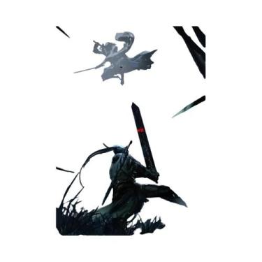 Imagem de Pôster De Jogo Sekiro Shadows Die Twice Em Lona Para Decoração De Sala