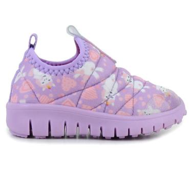 Imagem de Tênis Infantil Feminino Novopé Unicórnio Rosa - 1273-Feminino