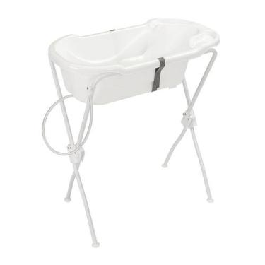 Imagem de Banheira Ergonômica Com Suporte Infantil Hora do Banho Tutti Baby, Bra
