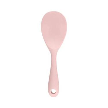 Imagem de Colher De Silicone De Grau Alimentício Para Arroz, Antiaderente, Resis