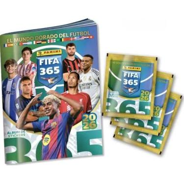 Imagem de Album De Figurinhas Fifa 365, 2026 Panini Mais 20 Envelopes
