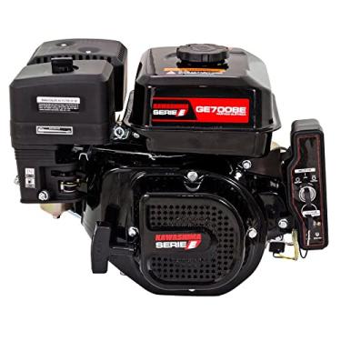 Imagem de Motor Estacionário Kawashima GE700BE 7HP 208cc 4 Tempos À Gasolina Alto Desempenho Com Partida Elétrica