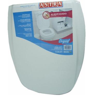 Imagem de Assento Sanitário Almofadado Eternit Turim Branco Gelo