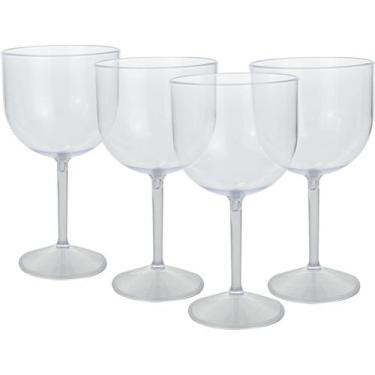 Imagem de Kit 4 Taças Para Gin Drink Cristal Acrilico 550ml - Portal Glass