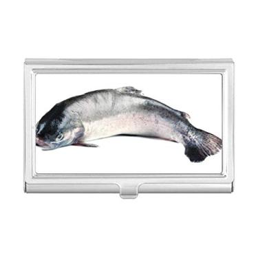 Imagem de Ocean Fish Alive Bolsa de bolso para cartão de visita encaracolado