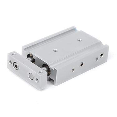 Imagem de Cilindro de ar, rolamento deslizante pneumático amortecido, cilindro de eixo duplo 30-800 mm/s para aplicações robóticas automotivas (CXSM10-30)