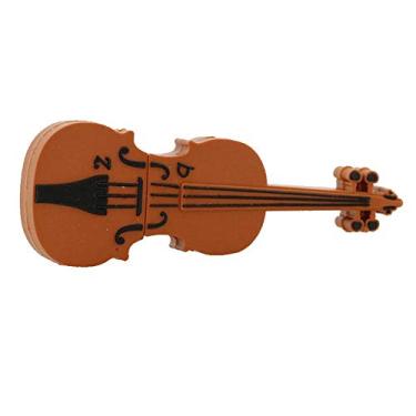 Imagem de 16 GB modelo de violino USB Flash Drive USB 3.0 dispositivo de armazenamento USB Flash Disk USB Drive USB 3.0 Memory Stick USB Stick U Disk Pen Drive USB Flash Memory USB Disk - Marrom