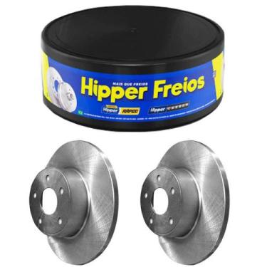 Imagem de Par Disco Freio Chevrolet Vectra 2.0 2.2 97 a 2011 Traseiro Sólido Hip