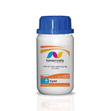 Imagem de Combo 5 Recarga TankFull Para Samsung CLT-404S Ciano - SL-C430 SL-C480