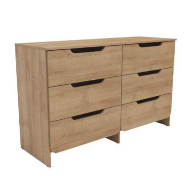 Imagem de Cômoda Ditália 6 Gavetas DM-244, Riviera