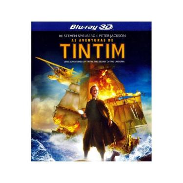 Imagem de As Aventuras De Tintim - 3D Blu-Ray - Sony 2011