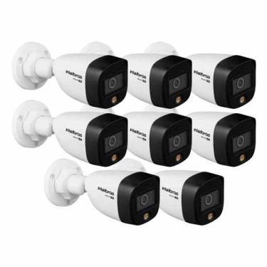 Imagem de Kit 8 Câmeras Intelbras VHD 1220 B Full Color Alta Definição Full HD 1