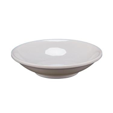 Imagem de Prato de molho de soja para restaurante de hotel, molho de molho pequeno redondo - prato de molho de soja branco - 8,9 cm