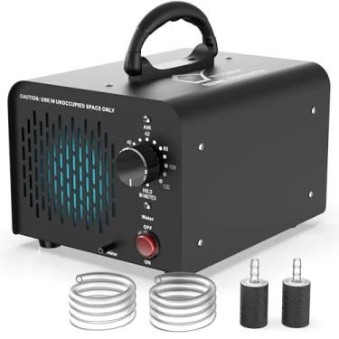 Imagem de TTDMK Gerador De Ozônio Para Água E Ar 38.000 Mg/H, Máquina Comercial De Ozônio Para Remoção De Odores, Máquina De Ozônio De Alta Capacidade, Gerador De Ozônio Doméstico Para Carro, Casa E Limpeza D