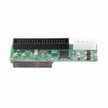 Imagem de Adaptador Pata Sata Conversor Paralelo ATA IDE para Serial ATA Disco Rígido para PC Compatível Com ATA 100/133 Verde 1 Pacote