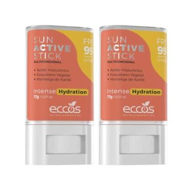 Imagem de Kit 2 Sun Active Stick 17g Protetor Solar Eccos