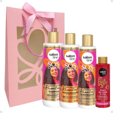 Imagem de Kit Presente Salon Line De Repente Pronta: Shampoo, Condicionador e Acidificante + Mimo Exclusivo