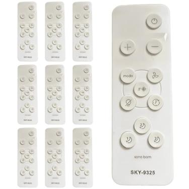 Imagem de Kit 10 Controle Remoto Compatível com Ar Condicionado Consul Janela Sono Bom