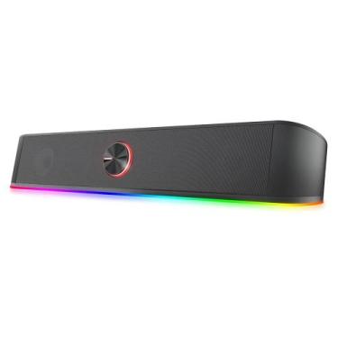 Imagem de Soundbar Gamer Redragon Adiemus RGB 6W RMS USB 150Hz Estereo