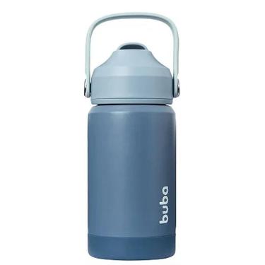 Imagem de Buba Copo Térmico Parede Dupla Com Canudo Ocean 360Ml