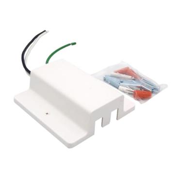 Imagem de Fenteer Conector de canopy flutuante Acessórios de iluminação de trilho Alimentação de canopy flutuante Material retardante de chamas Luminárias Teto 3 fios
