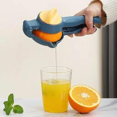 Imagem de Espremedor de Fruta Manual Giratório Com Rotação Para Suco Laranja Limão