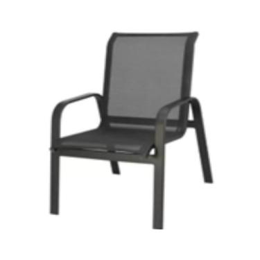 Imagem de Cadeira Estrutura Aluminio Area Externa Tela Sling Las Vegas - Alumina