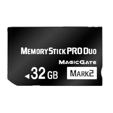 Imagem de Cartão de memória original 32GB Memory Stick Pro Duo Mark2 32GB PSP Camera Memory Stick