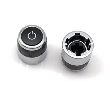 Imagem de Goodithy Compatível com BMW X3 F25/X4 F26, Dash Multimedia CD Player Rádio Áudio Volume Botão Rotativo Substituição 2011-2018 61319208591 (Modelo B)