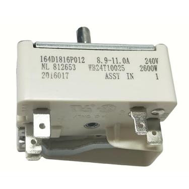 Imagem de BURUREPAIRSHOP Substituição do interruptor de controle infinito de alcance elétrico WB24T10025 769692 AP2024072 PS236750