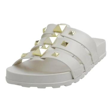 Imagem de Chinelo Feminino Rasteiro Slide Pins Casual Moleca