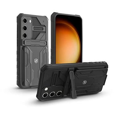 Imagem de Gshield Capa Case Capinha Snap Guardian com Alça Kickstand e Compartimento Exclusivo para Guardar Cartões, Samsung Galaxy (S23 Plus)