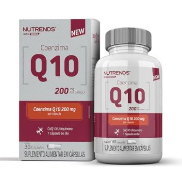Imagem de Coenzima Q10 200mg CoQ10 Ubiquinona 30 Cápsulas, Nutrends