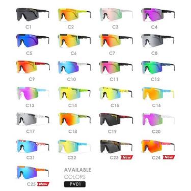 Imagem de Óculos de sol polarizados Pit Viper Series C Uv400 - HUOGUO