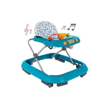 Imagem de Andador Musical Safari com Regulagem de Altura e Freios Antiqueda para
